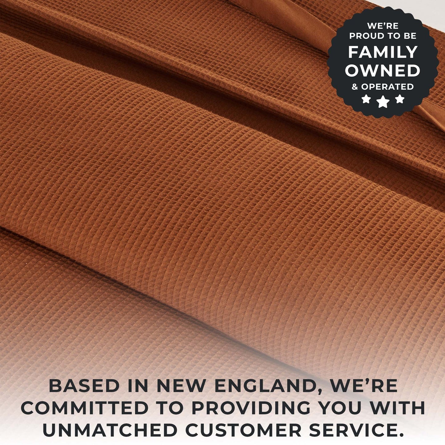 100% Cotton Lightweight Waffle Weave Blanket - Hazel Collection