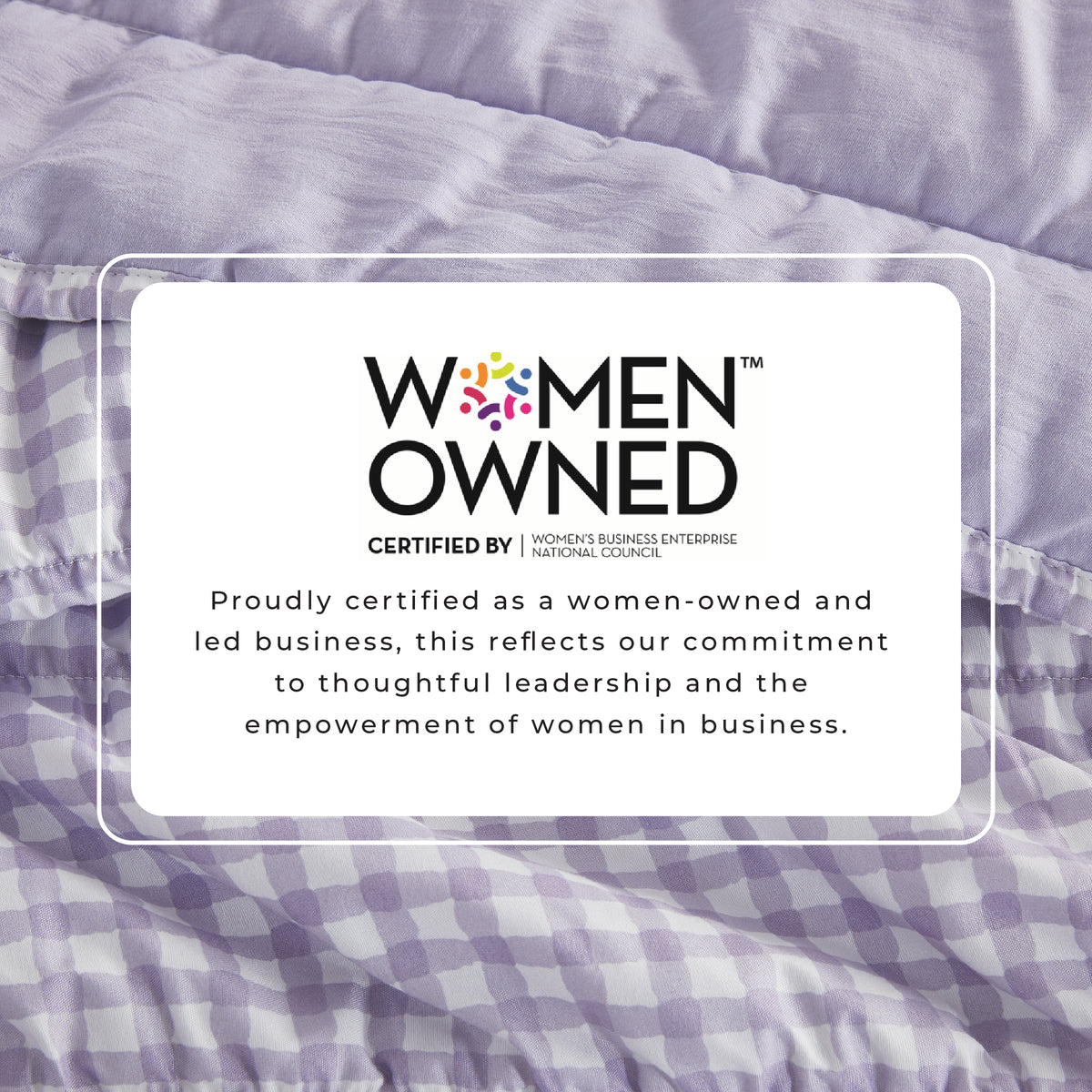 Gingham Printed Quilt Set - Gingham Collection