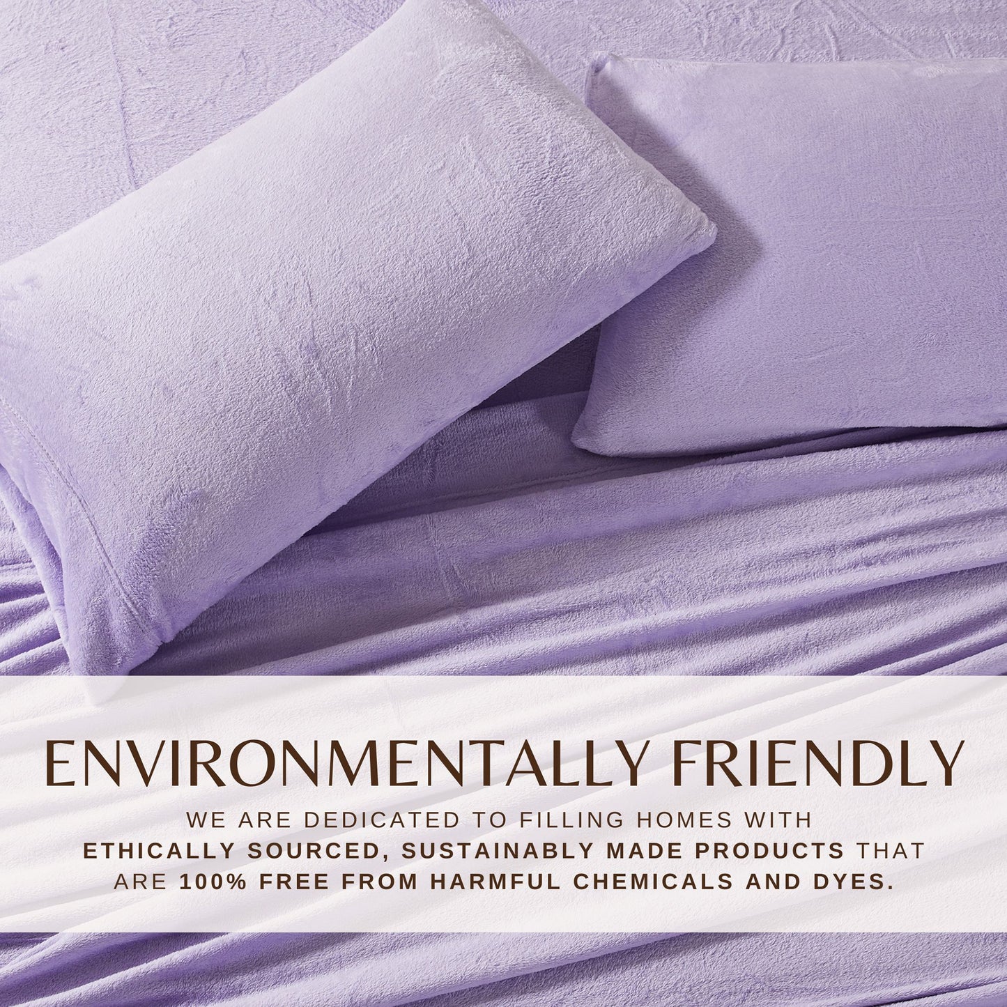 4-Piece Solid Plush Sheet - Velvet Luxe Collection