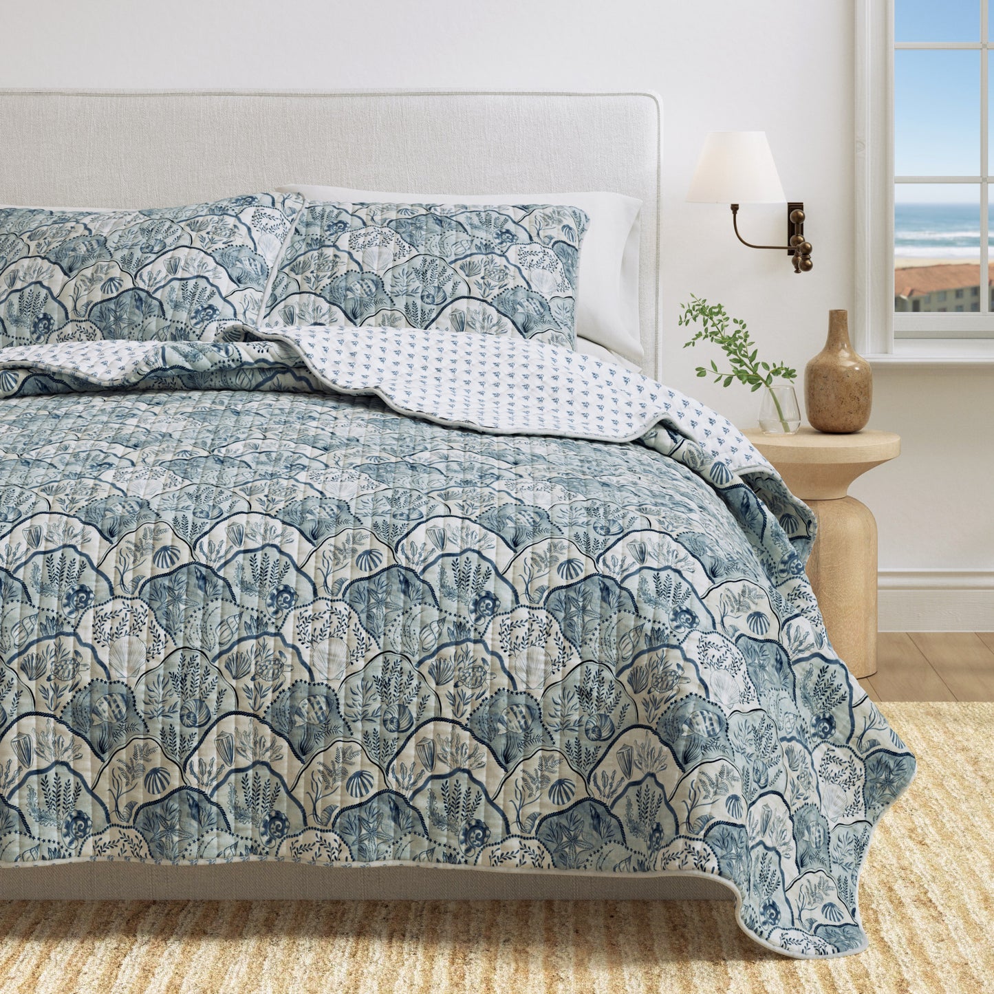 Coastal Harborview Quilt Set