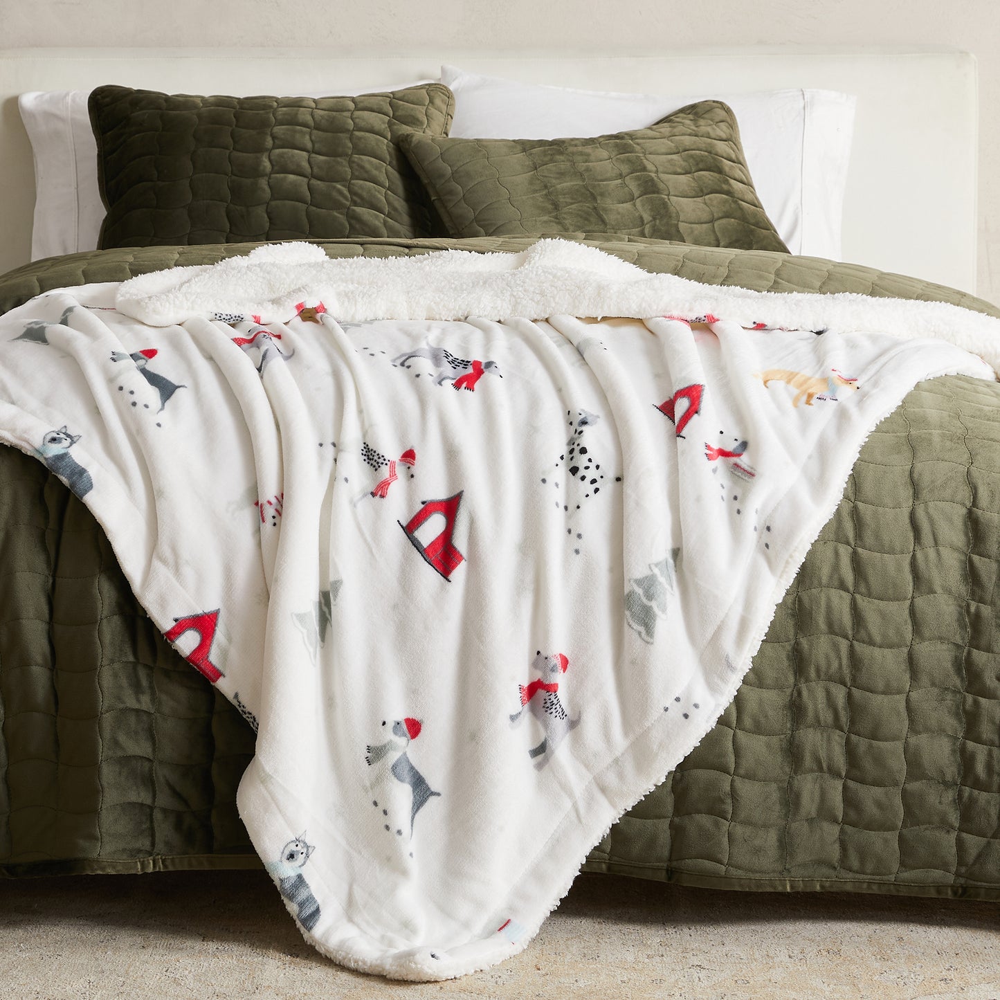 Sherpa Throw Blanket