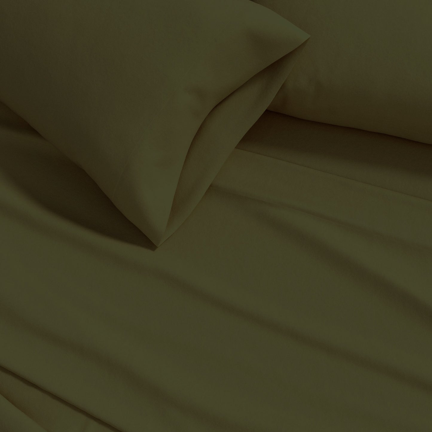 4-Piece Cotton Solid Flannel Sheet - Nordic Collection