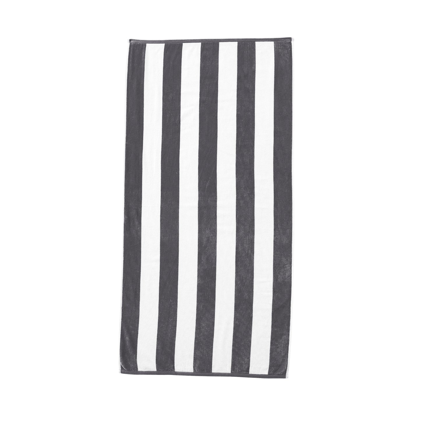 Cotton Velour Cabana Stripe Beach Towel - Novia Collection