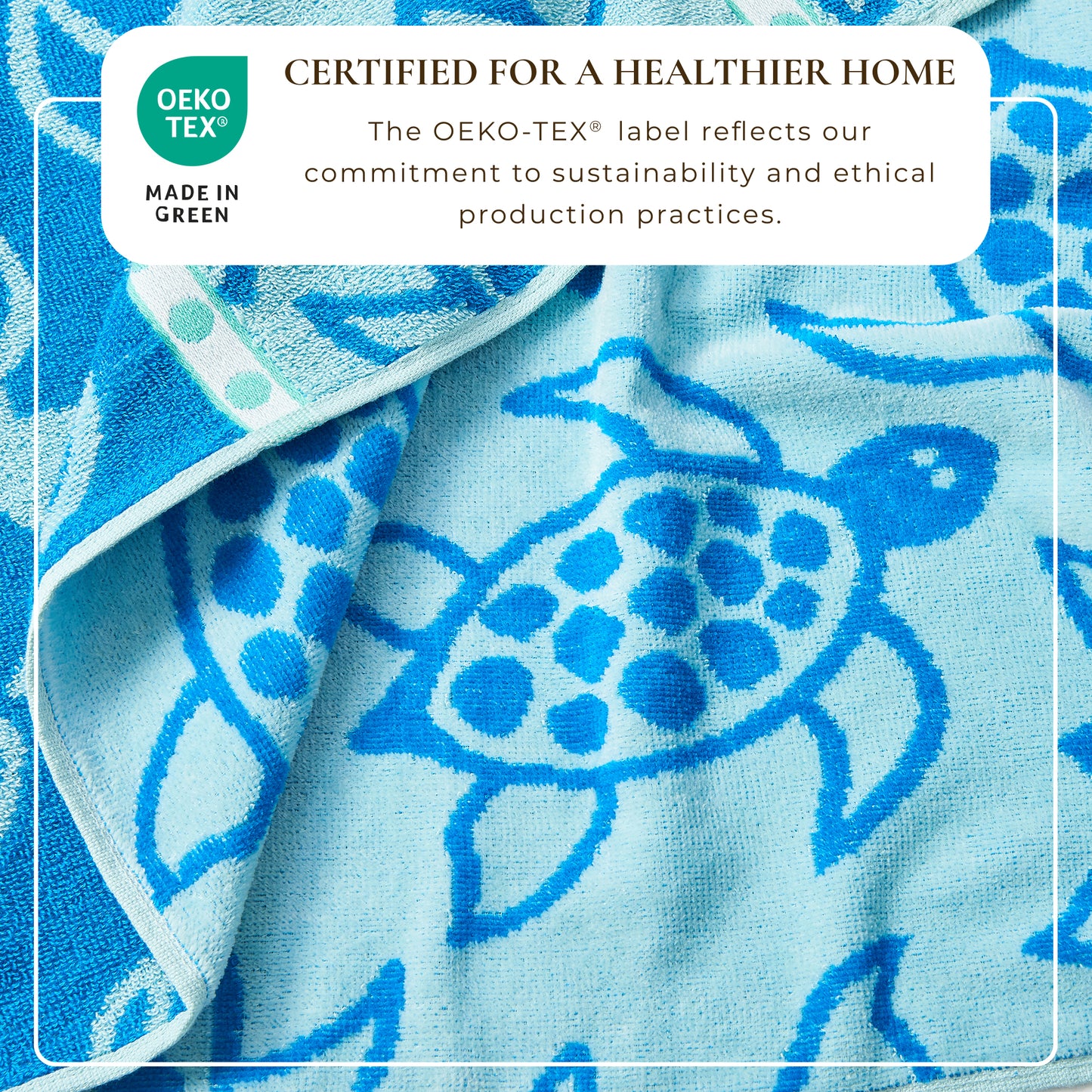 Cotton Velour Beach Towel - Maui Collection