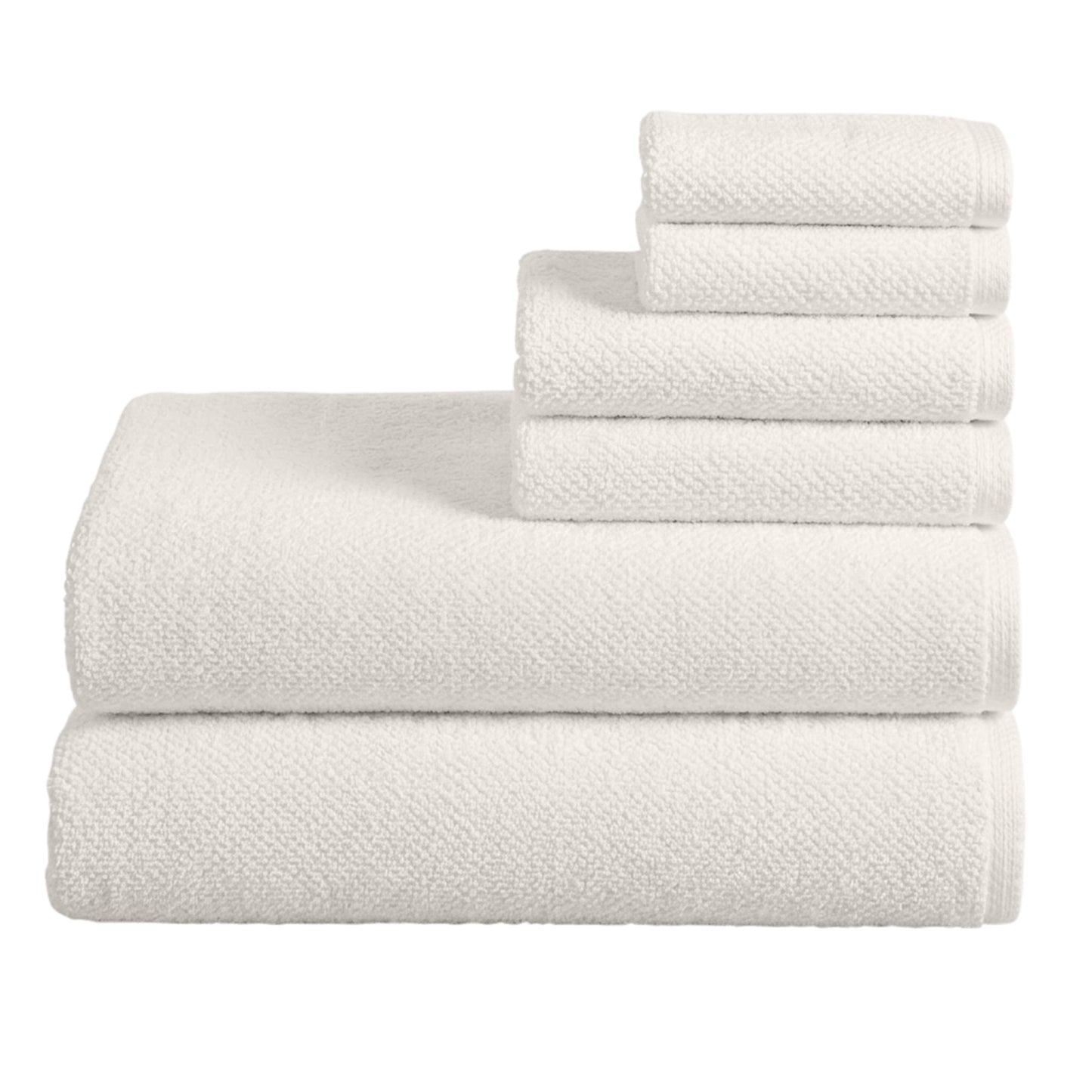 Cotton Textured Bath Towel Set - Acacia Collection