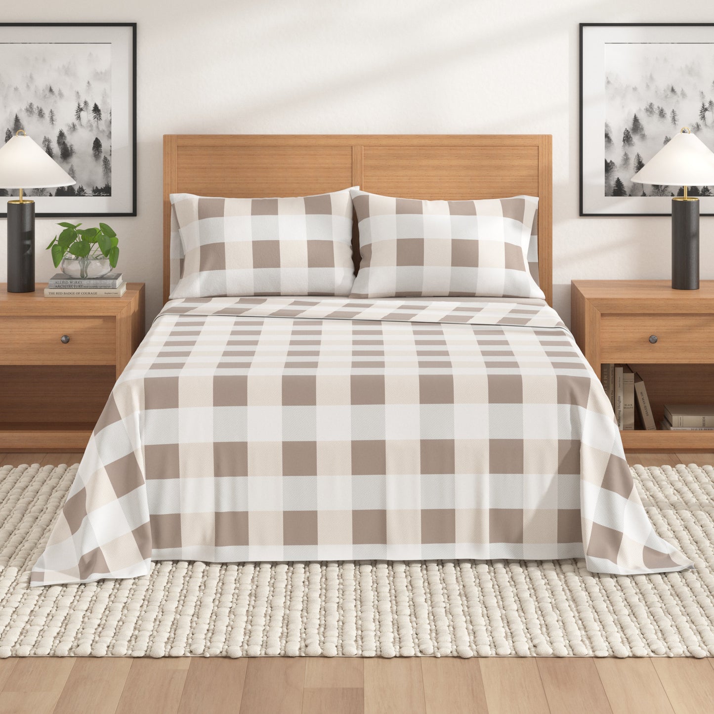 Turkish Cotton Flannel Sheet - Belle Collection
