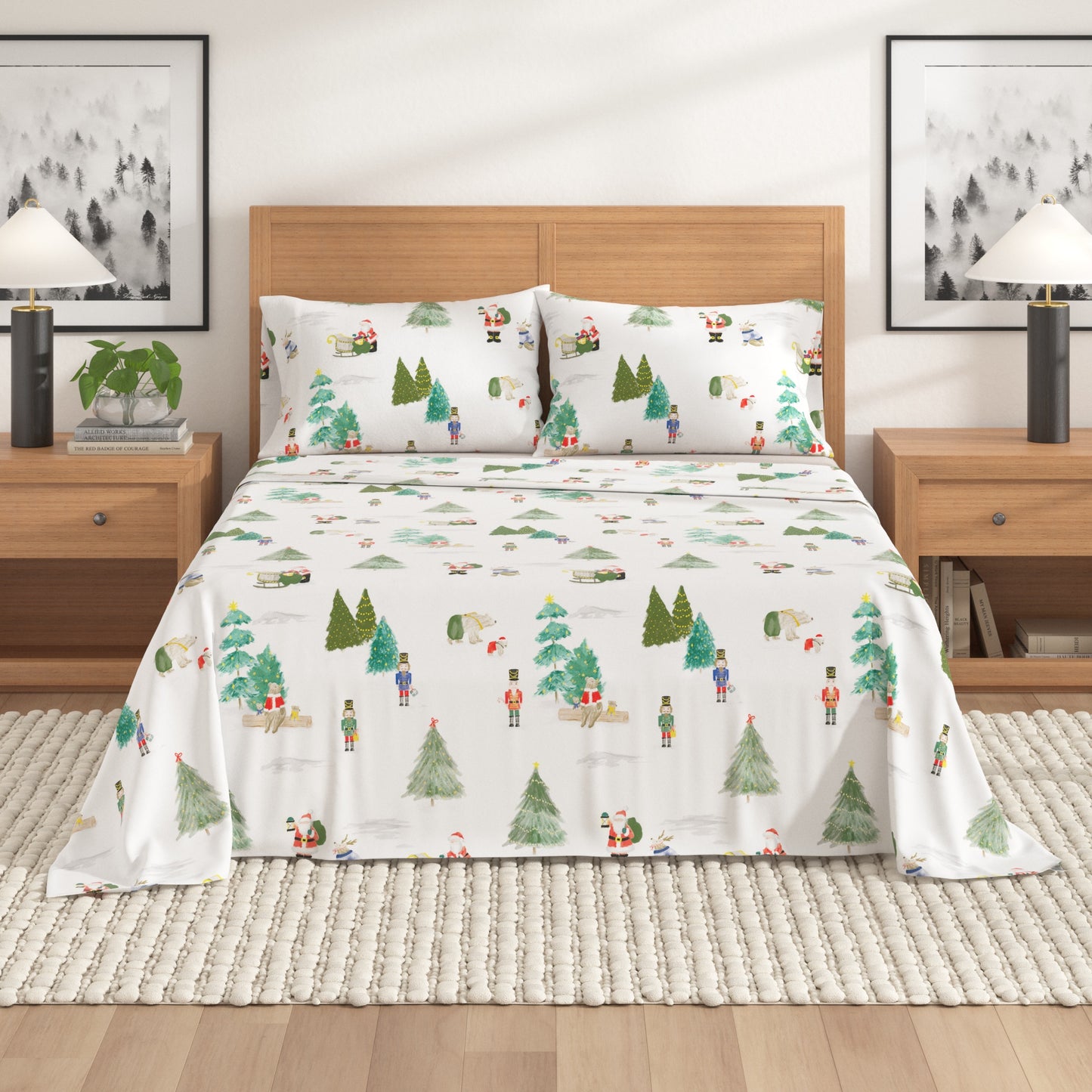 4-Piece Turkish Cotton Flannel Sheet - Whittaker Collection