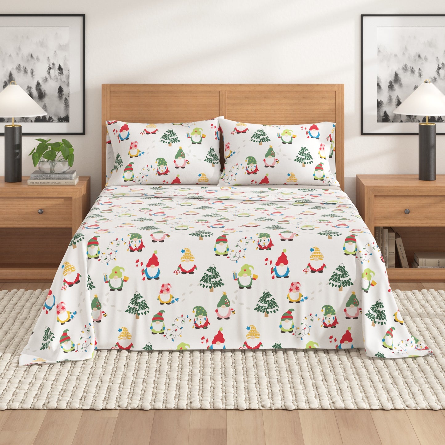 4-Piece Turkish Cotton Flannel Sheet - Whittaker Collection