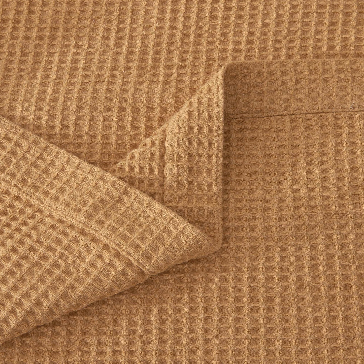 100% Cotton Waffle Weave Blanket - Mikala Collection