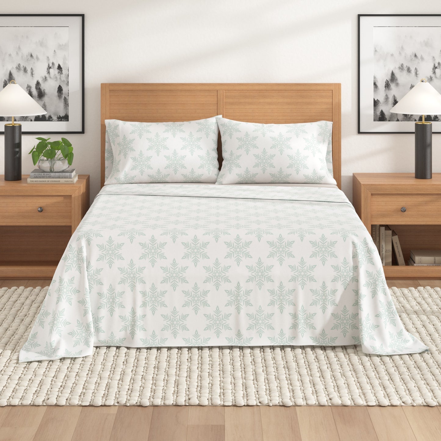 Turkish Cotton Flannel Sheet - Belle Collection