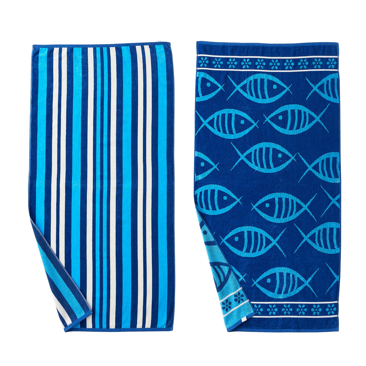 Cotton Velour Beach Towel - Maui Collection