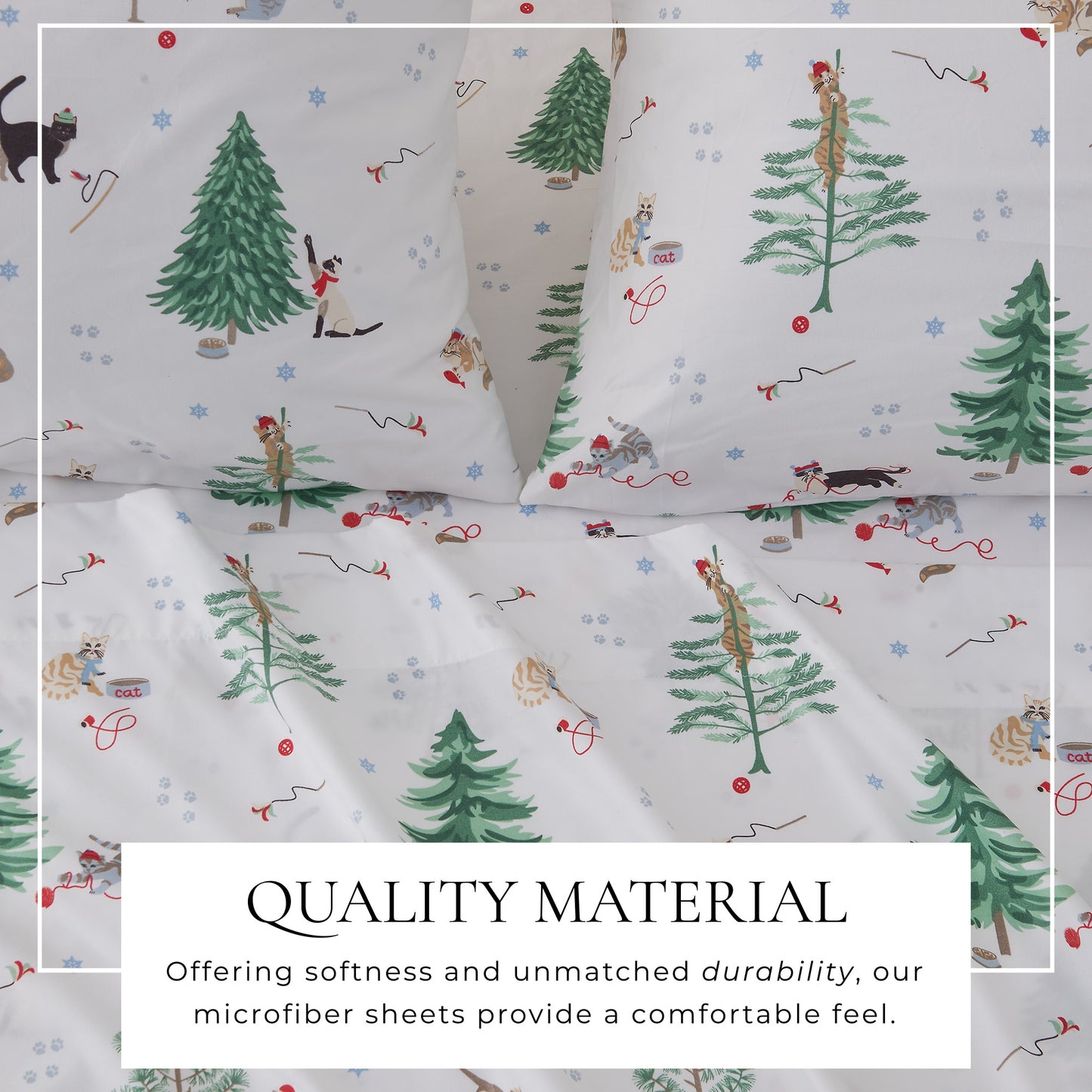 4-Piece Lodge Microfiber Sheet - Mountain Ridge Collection