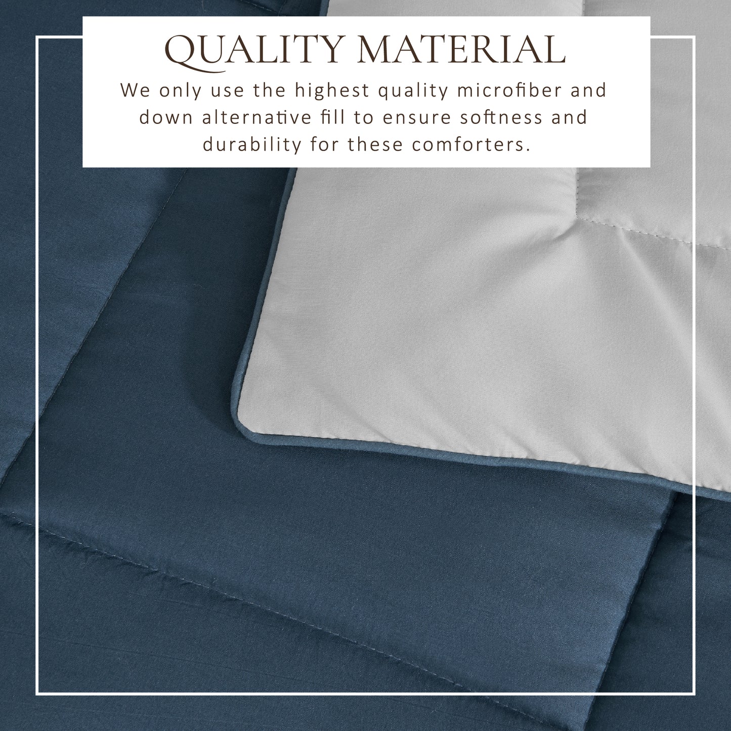 Reversible Christmas Comforter and Sham Set - Holiday / Lodge Odette Collection