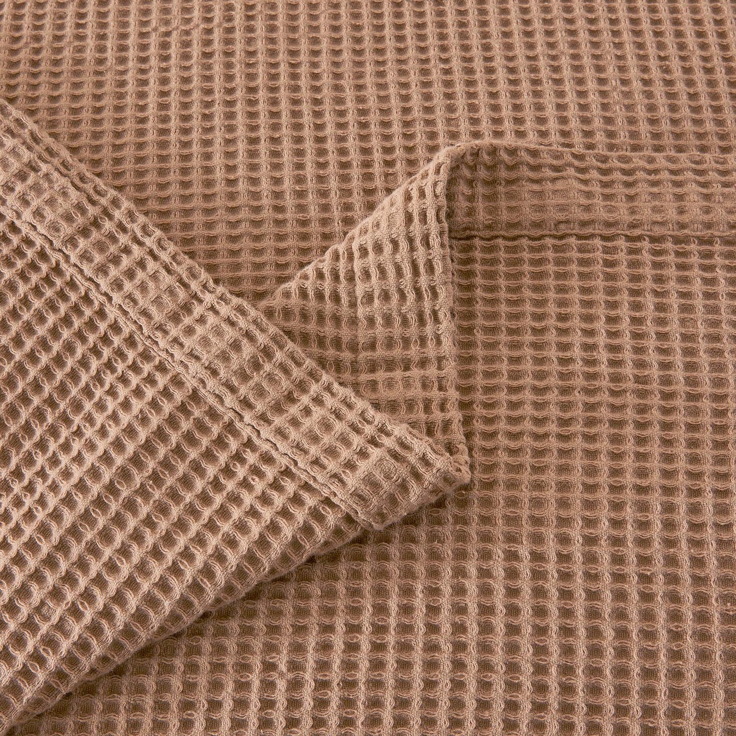 100% Cotton Waffle Weave Blanket - Mikala Collection
