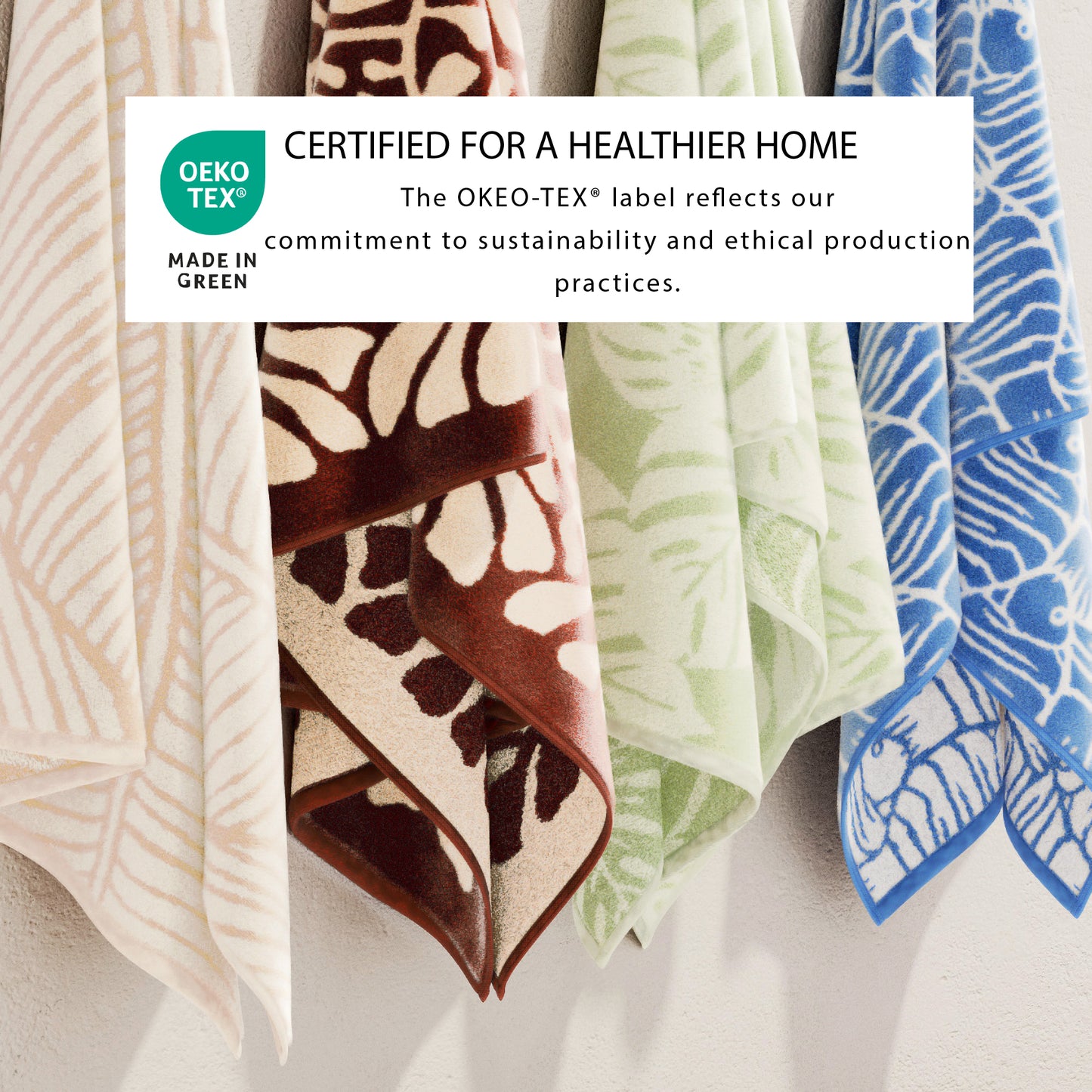 Oversized Retro Printed Beach Towel - St. Barts Collection