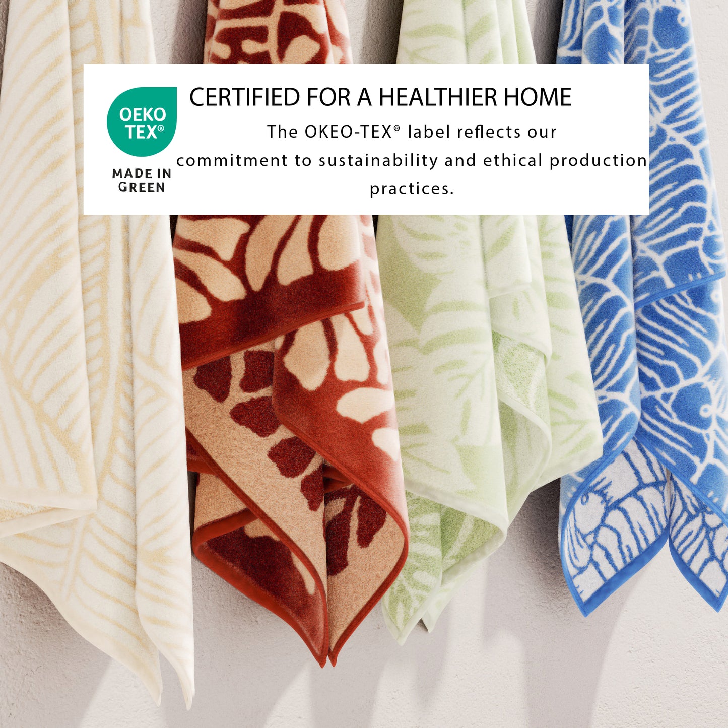 Oversized Retro Printed Beach Towel - St. Barts Collection