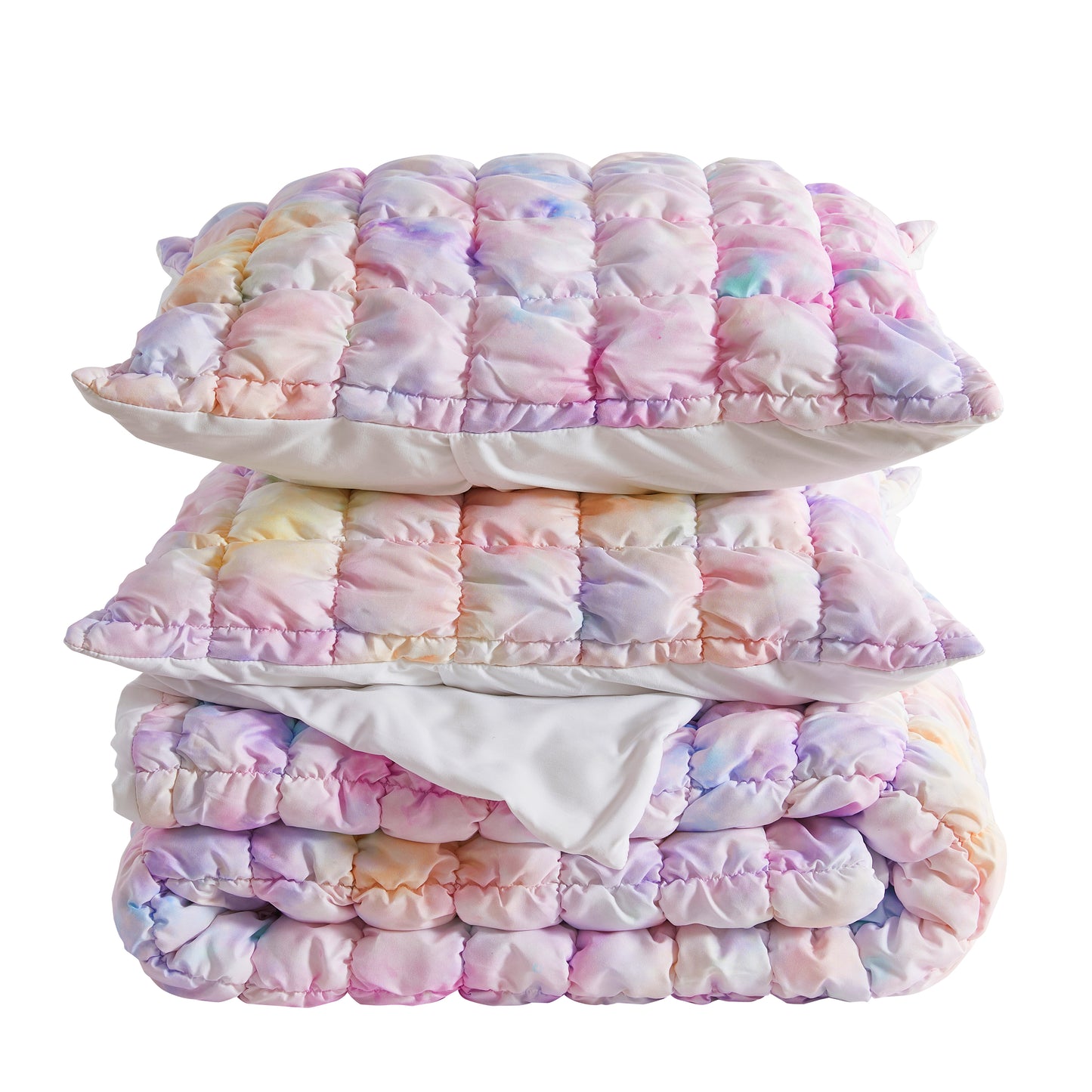 Puff Marshmallow Texture Quilt Set - Marshmallow Collection