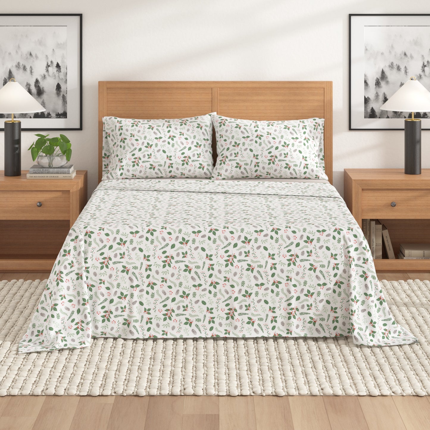 4-Piece Turkish Cotton Flannel Sheet - Whittaker Collection