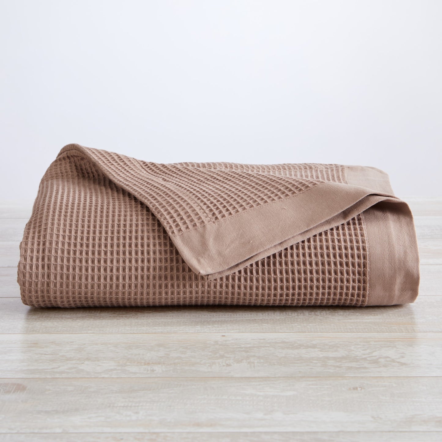 100% Cotton Lightweight Waffle Weave Blanket - Hazel Collection