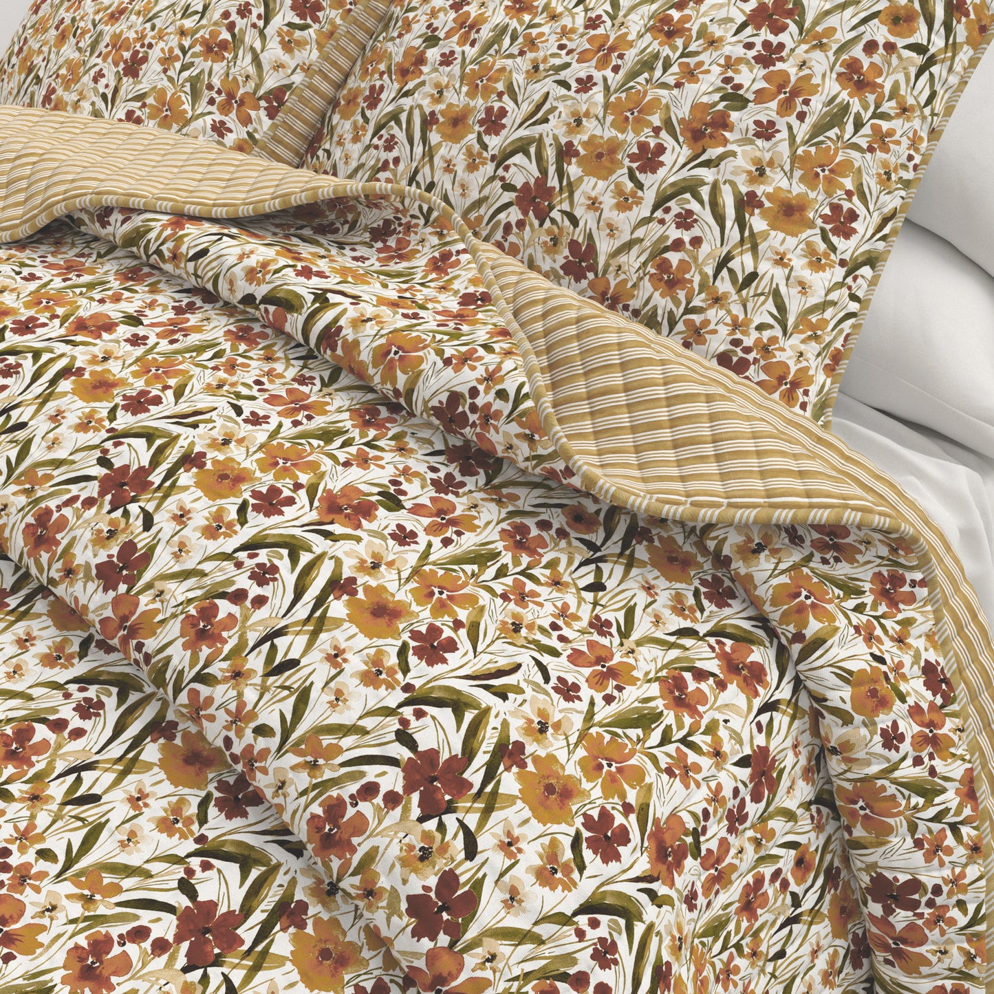Golden Meadow Quilt Set