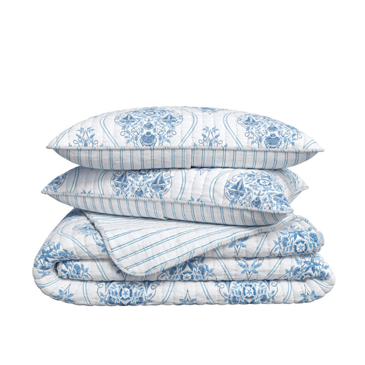 Nautical Medallion Quilt Set