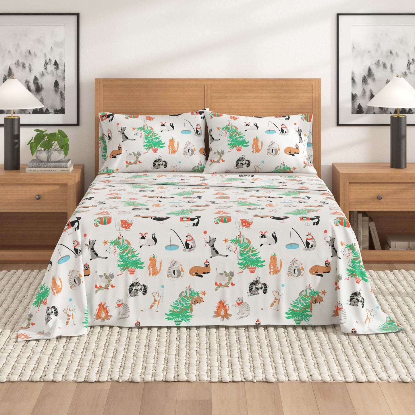 4-Piece Turkish Cotton Flannel Sheet - Whittaker Collection