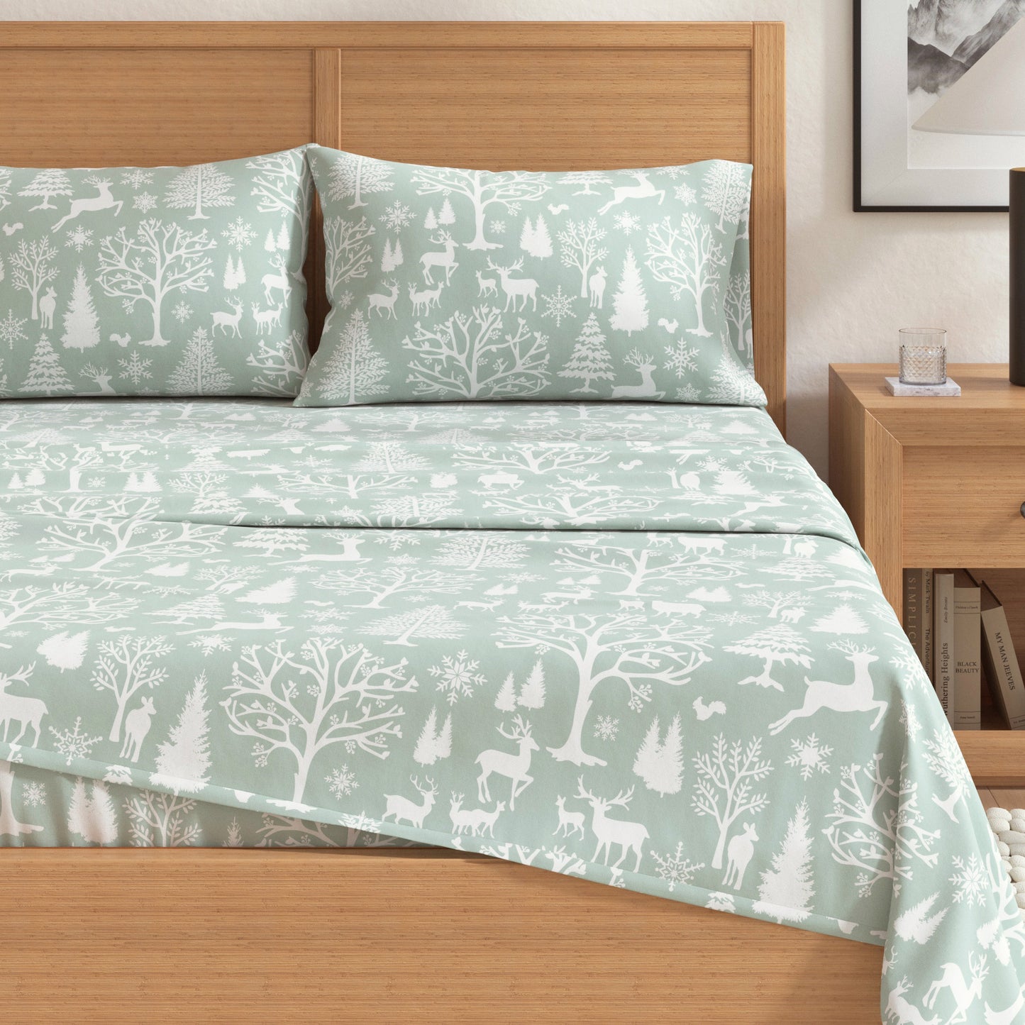 4-Piece Turkish Cotton Flannel Sheet - Lakeview Collection