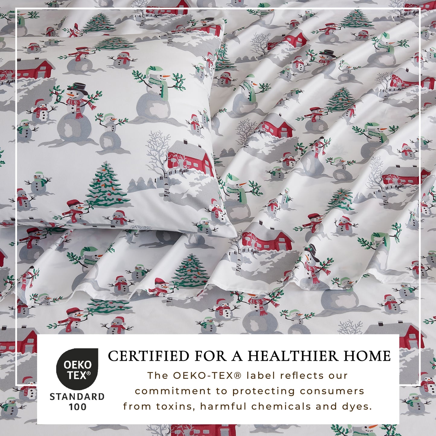4-Piece Lodge Microfiber Sheet - Mountain Ridge Collection