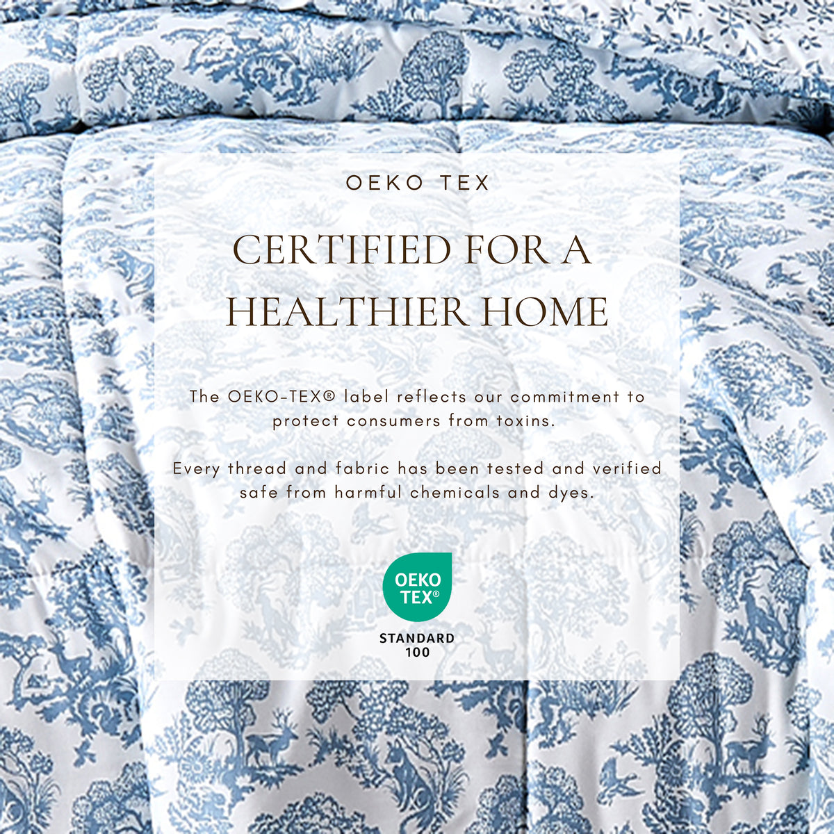 Reversible Christmas Comforter and Sham Set - Holiday / Lodge Odette Collection