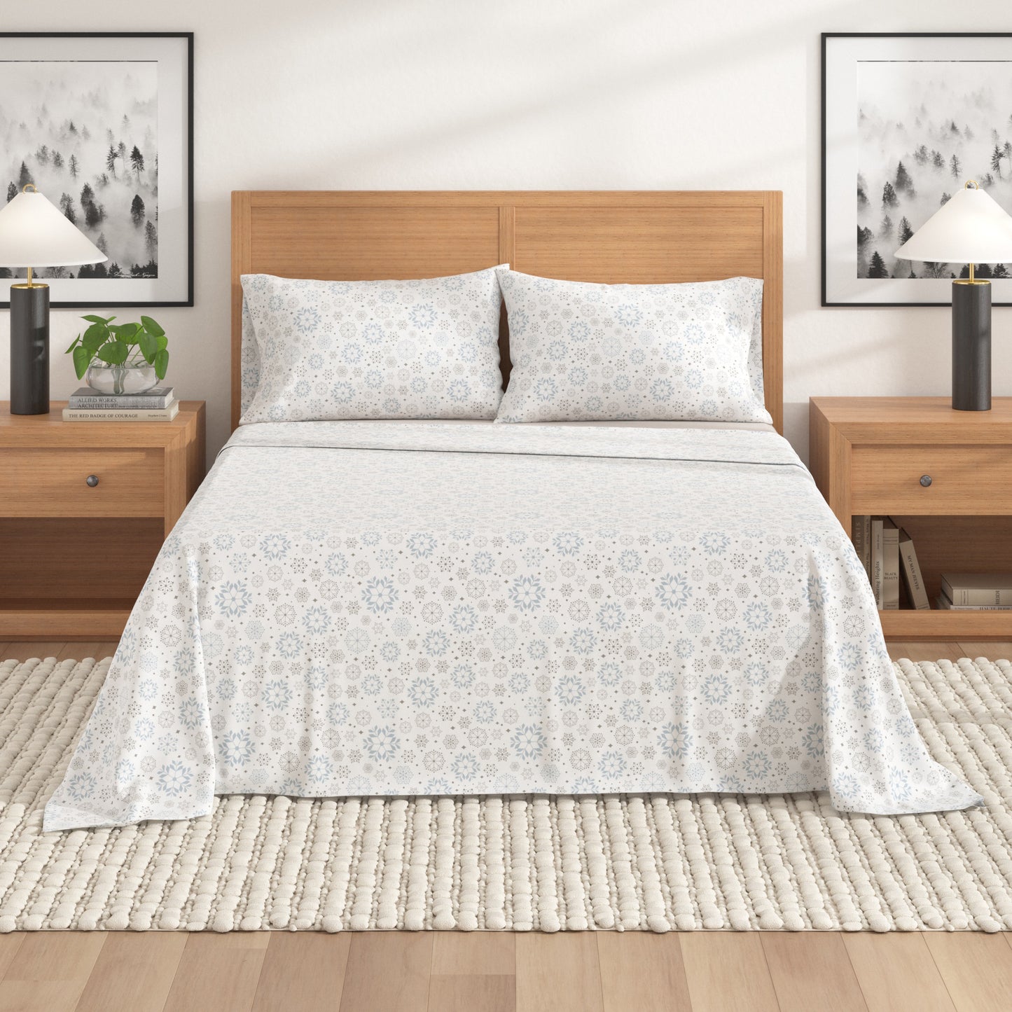 4-Piece Turkish Cotton Flannel Sheet - Stratton Collection