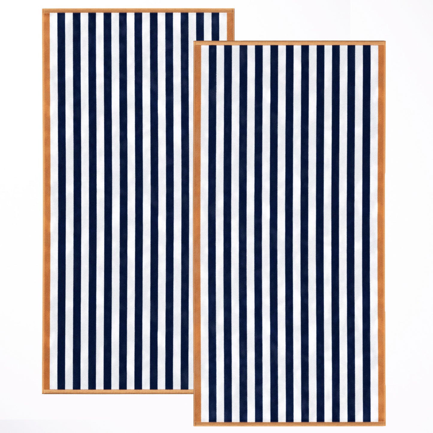 Oversized Striped Border Cabana Beach Towel - Santa Cruz