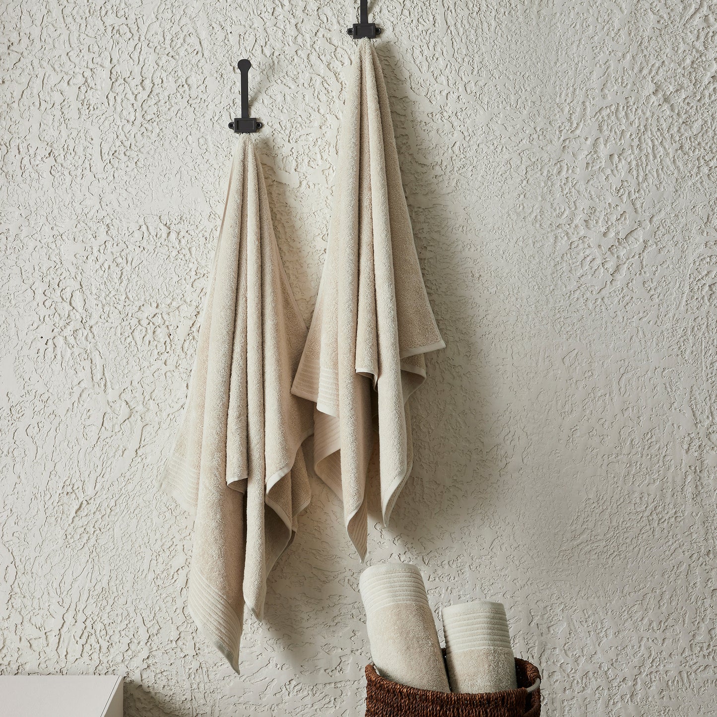 6 Piece Set Cotton Bath Towels - Kasper Collection