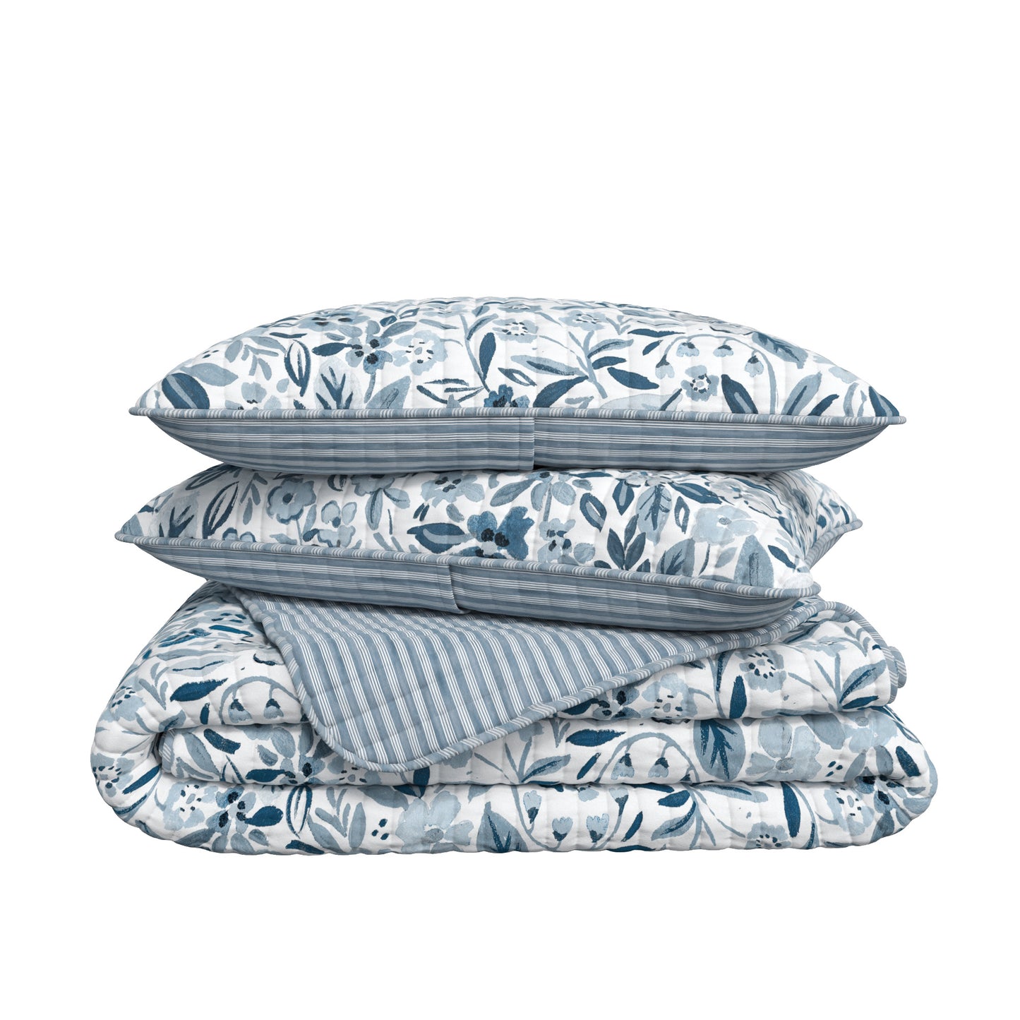 Coastal Bloom Quilt Set