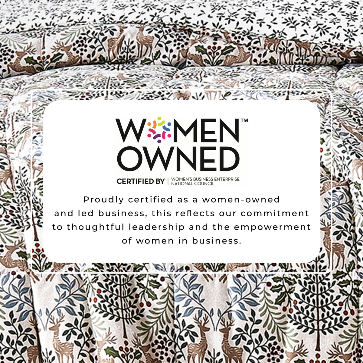 Reversible Christmas Comforter and Sham Set - Holiday / Lodge Odette Collection
