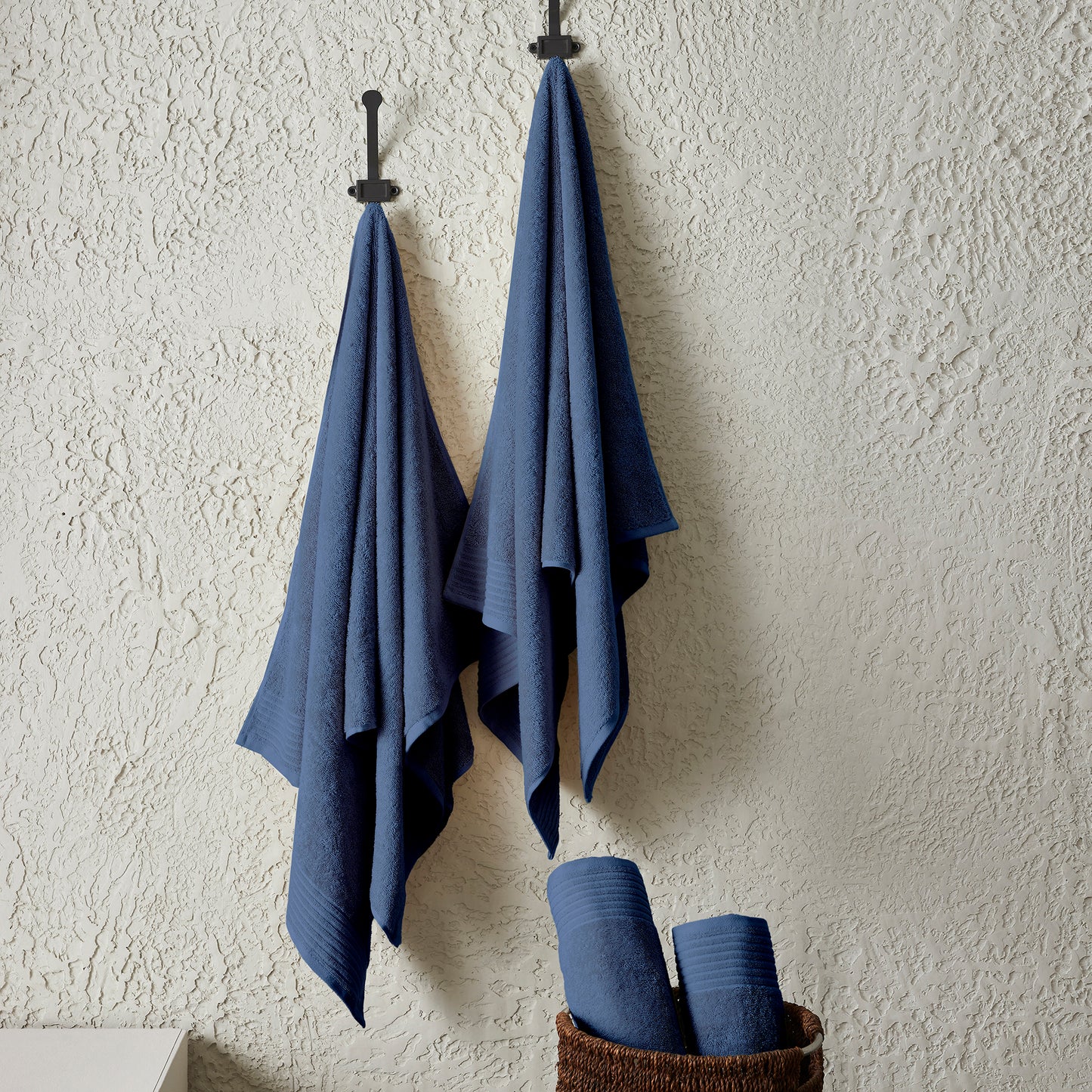 6 Pack Cotton Hand Towels - Kasper Collection