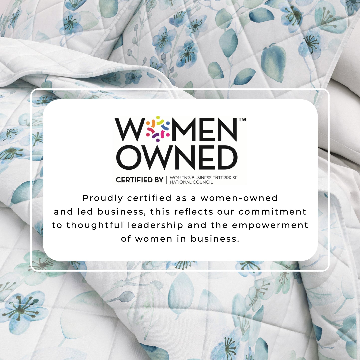Miranda Collection Floral Quilt Set