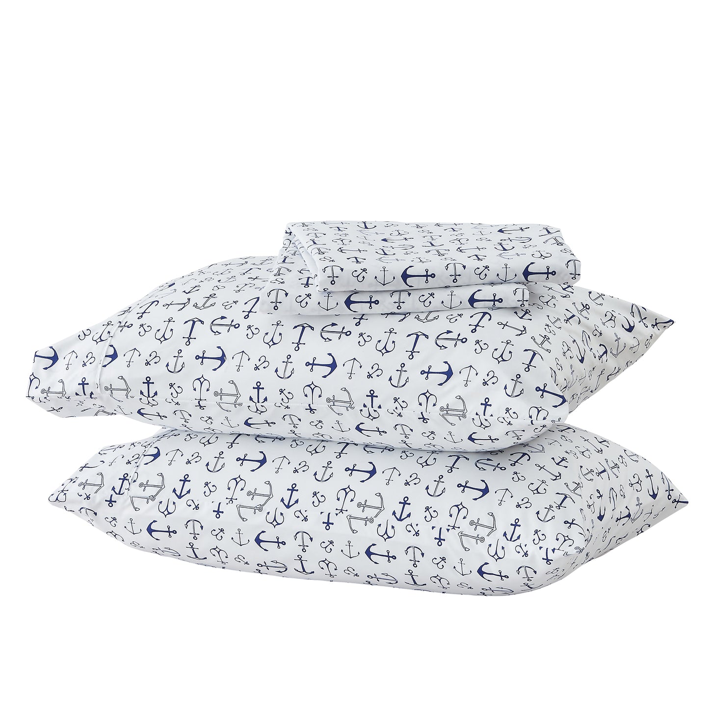 4-Piece Coastal Microfiber Sheet - Newport Collection