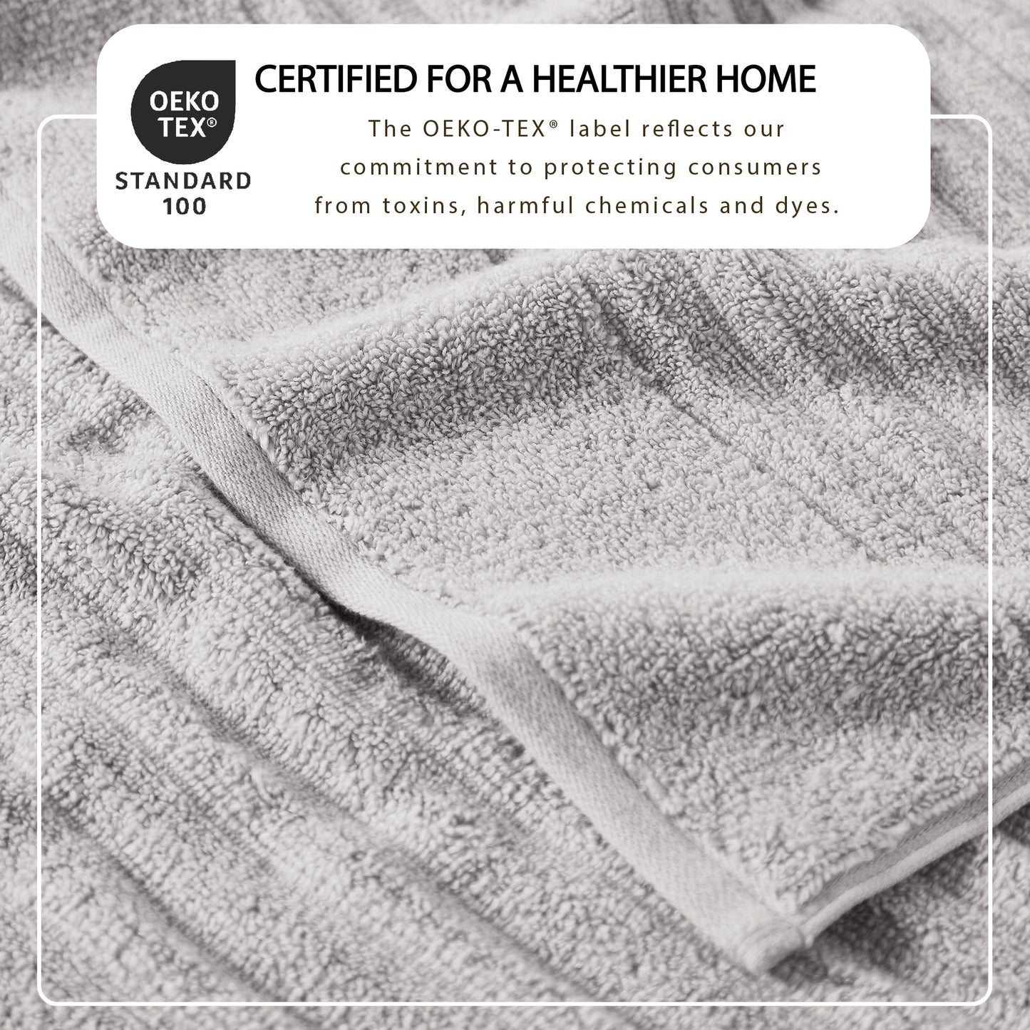 Luxury Combed Cotton Bath Towel Set - Karina Collection
