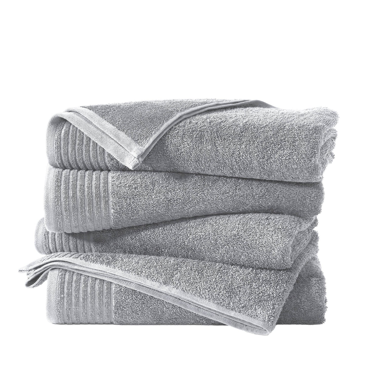 4 Pack Cotton Bath Towels - Kasper Collection