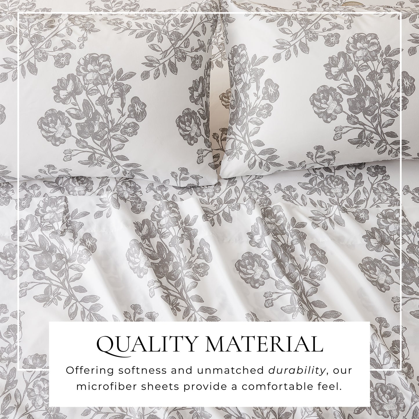 4 Piece Microfiber Sheet Set - Baylor Collection