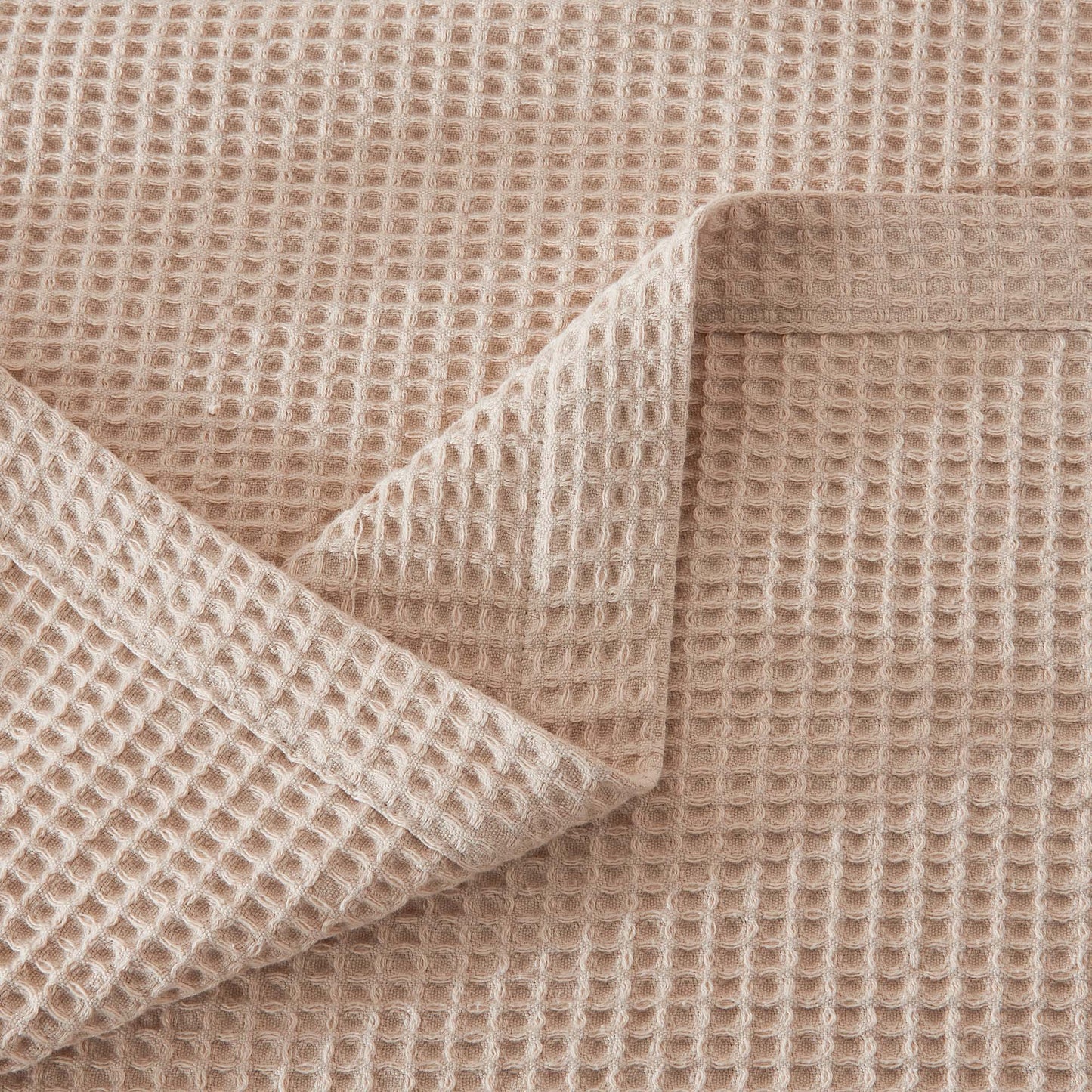 100% Cotton Waffle Weave Blanket - Mikala Collection