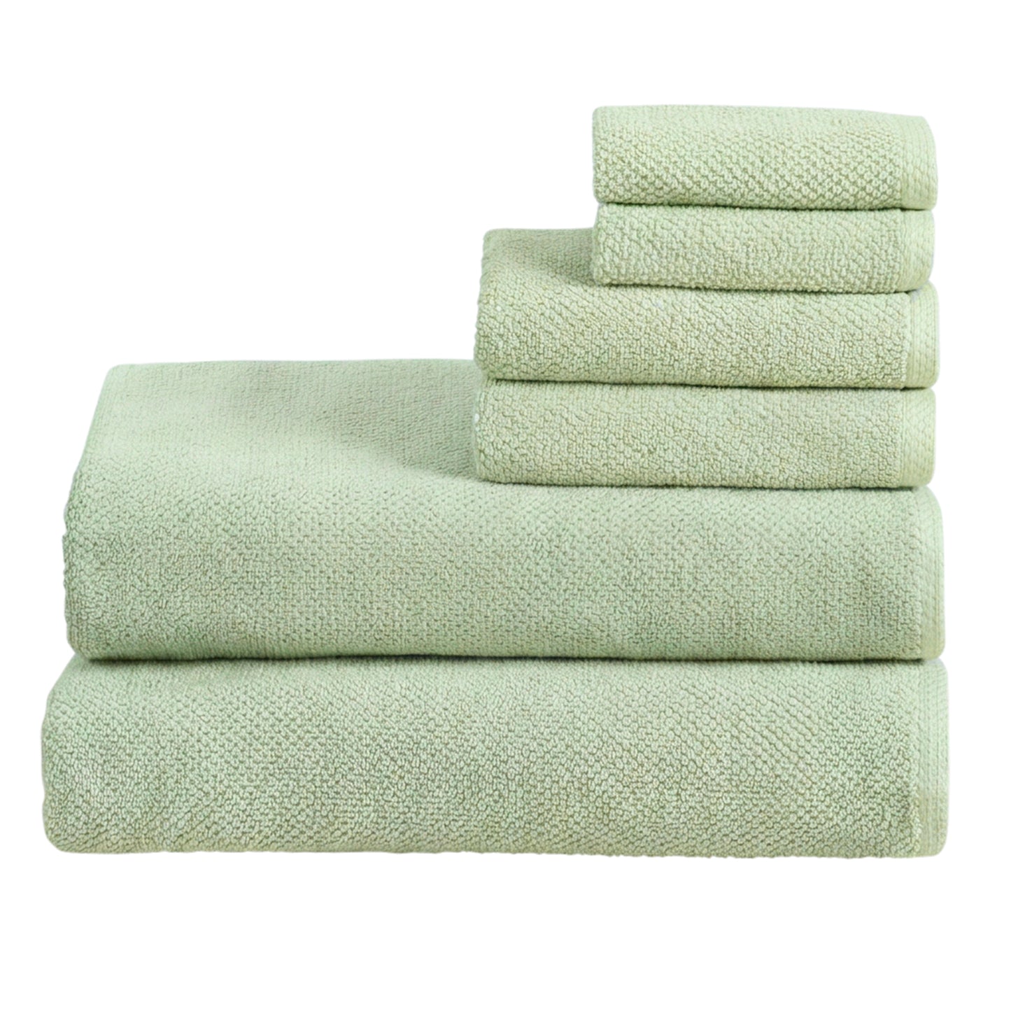 Cotton Textured Bath Towel Set - Acacia Collection
