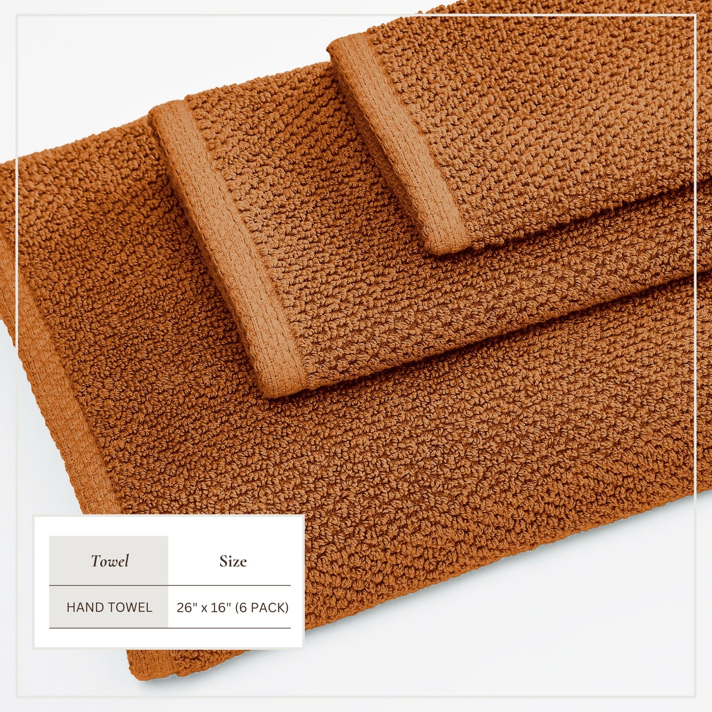 Cotton Textured Bath Towel Set - Acacia Collection