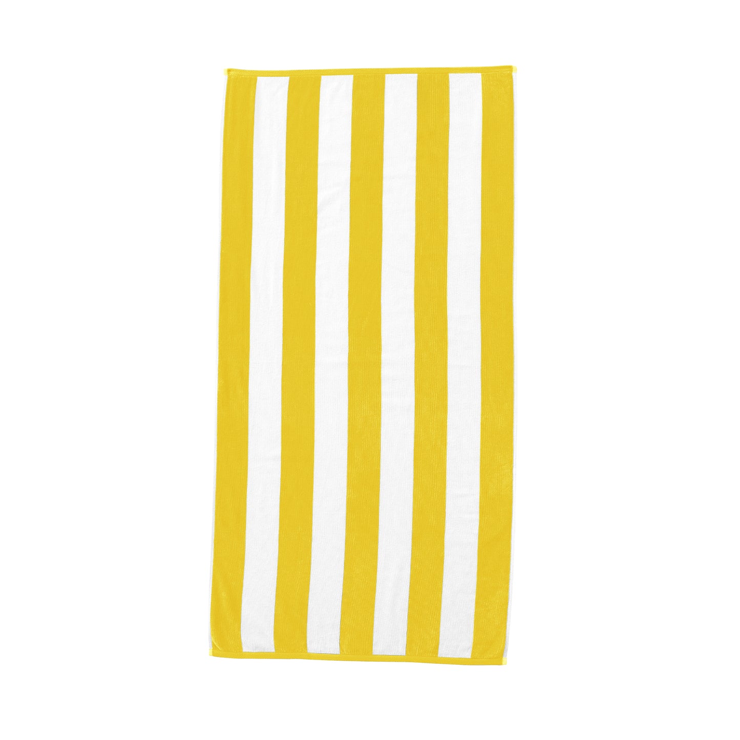 Cotton Velour Cabana Stripe Beach Towel - Novia Collection
