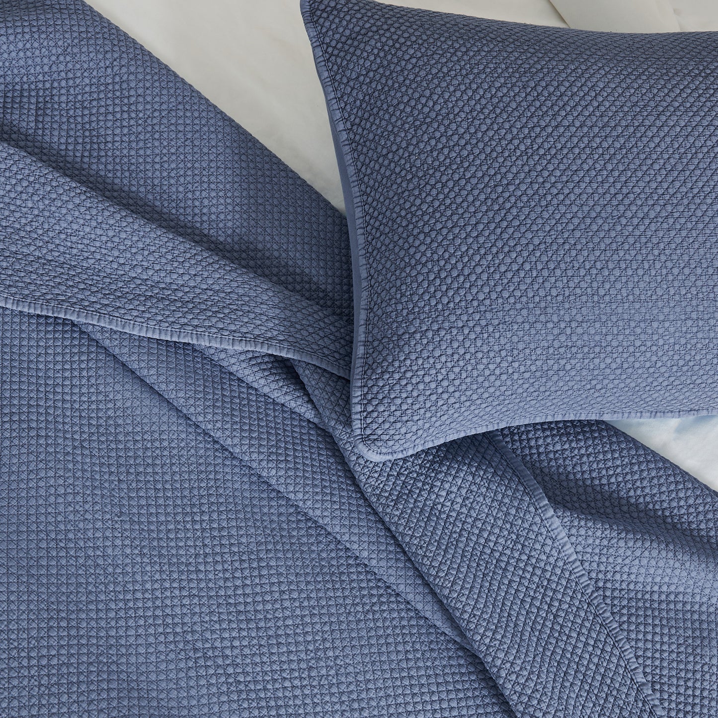 Stonewashed Relaxed Quilt Set - Vittoria Collection