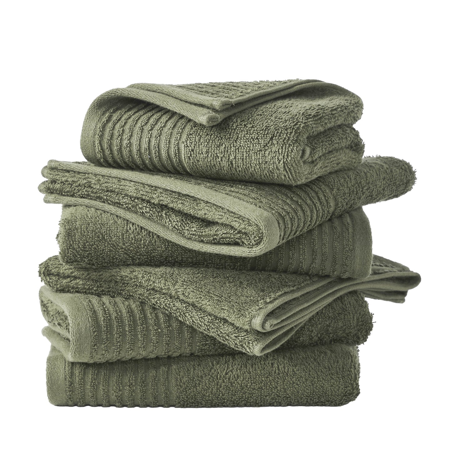 6 Pack Cotton Hand Towels - Kasper Collection