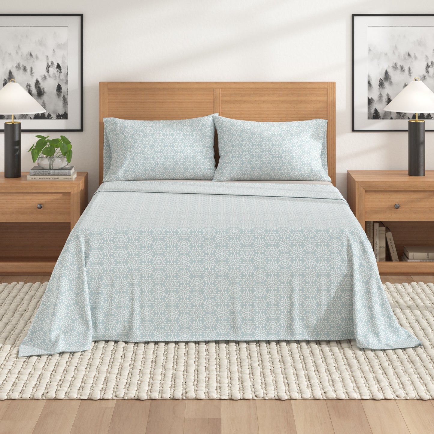 Turkish Cotton Flannel Sheet - Belle Collection