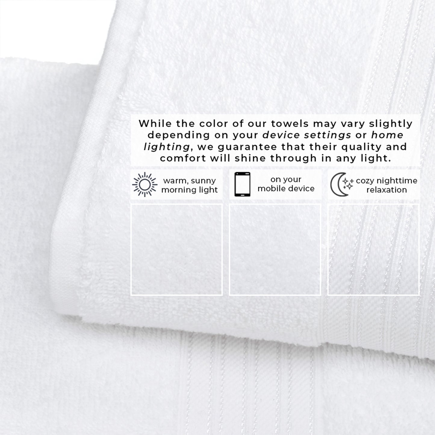 Cotton Terry Bath Towel Set - Cooper Collection