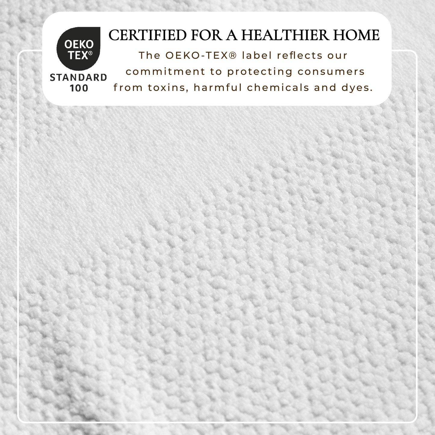 100% Cotton Woven Texture Bath Towel Set - Marbella Collection