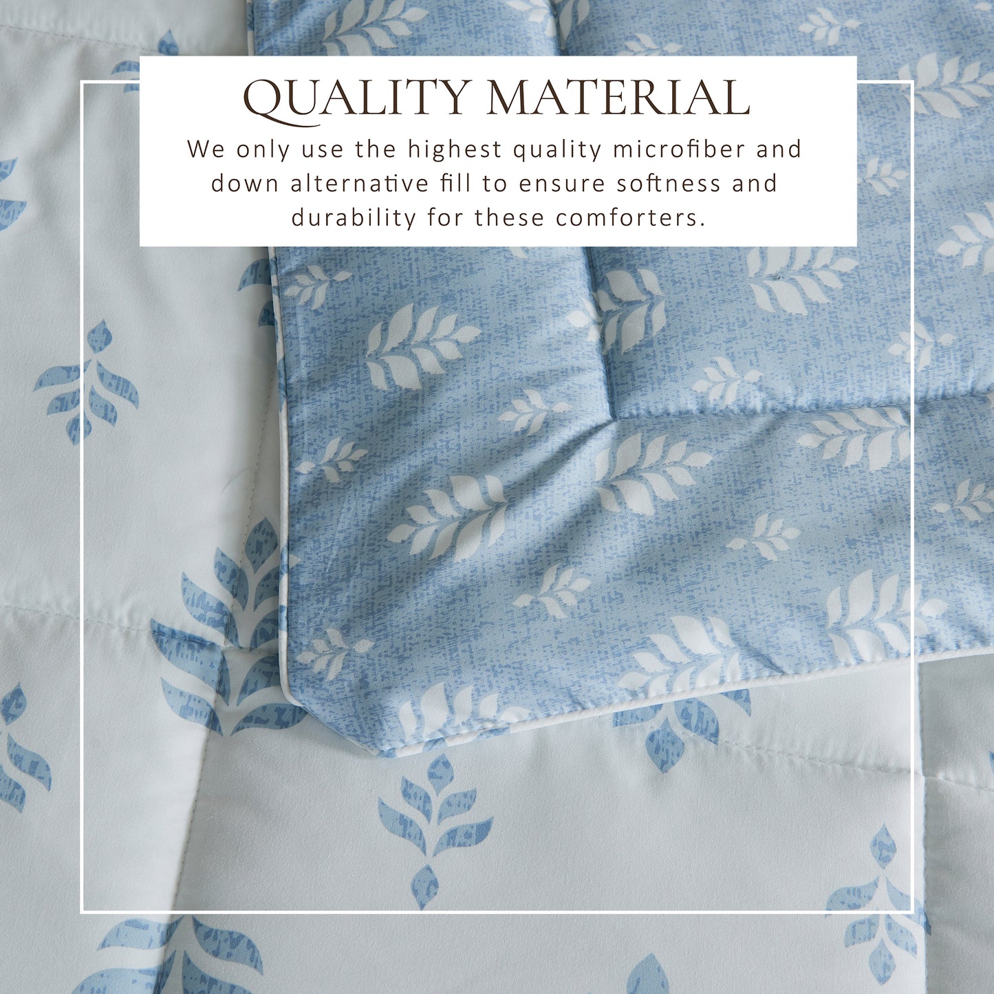 Reversible Christmas Comforter and Sham Set - Holiday / Lodge Odette Collection